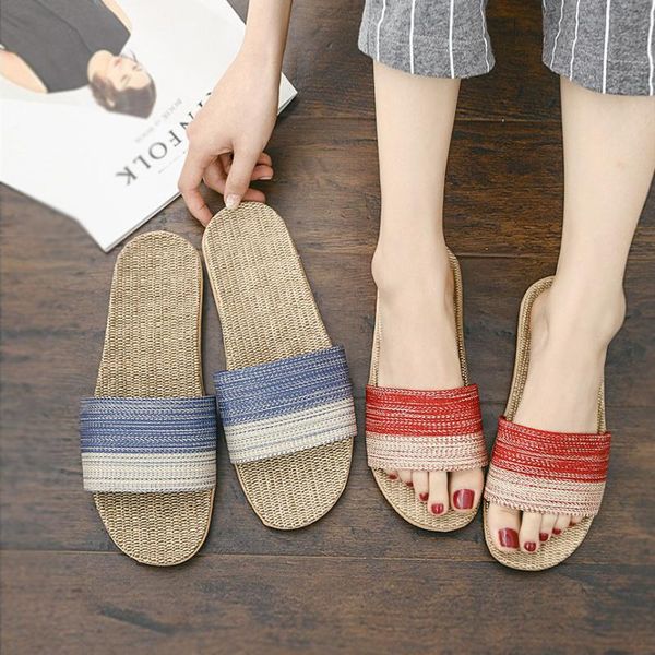 slippers casual summer women's fashion simple color combination vamp open-toe flat-bottom home beach outdoor, Black
slippers casual summer women's fashion simple color combination vamp open-toe flat-bottom home beach outdoor, Black