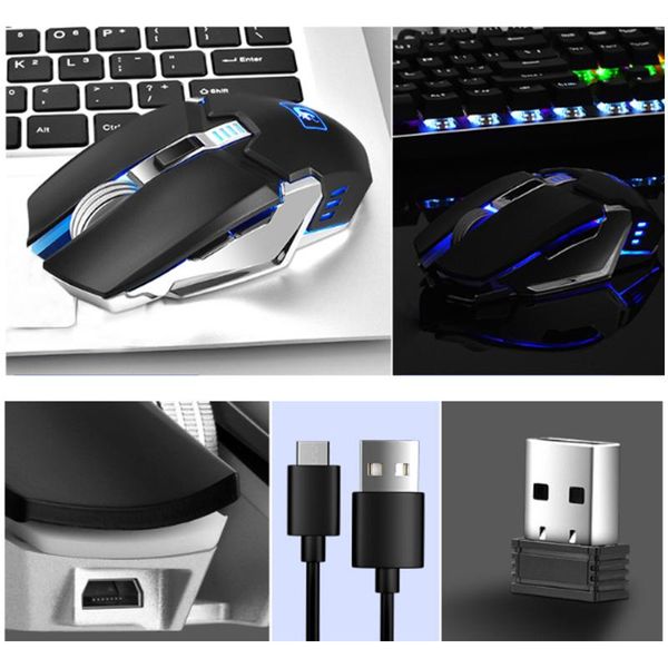 mice 800mah wireless mouse 4 led breath light mute silent usb charging 10m 6 key with 2.0 receiver optical for laptop
mice 800mah wireless mouse 4 led breath light mute silent usb charging 10m 6 key with 2.0 receiver optical for laptop