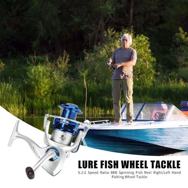 durable fishing reels wear-resistant hit color right/left hand interchangeable spinning fish reel 5.2:1 8bb wheel baitcasting
durable fishing reels wear-resistant hit color right/left hand interchangeable spinning fish reel 5.2:1 8bb wheel baitcasting