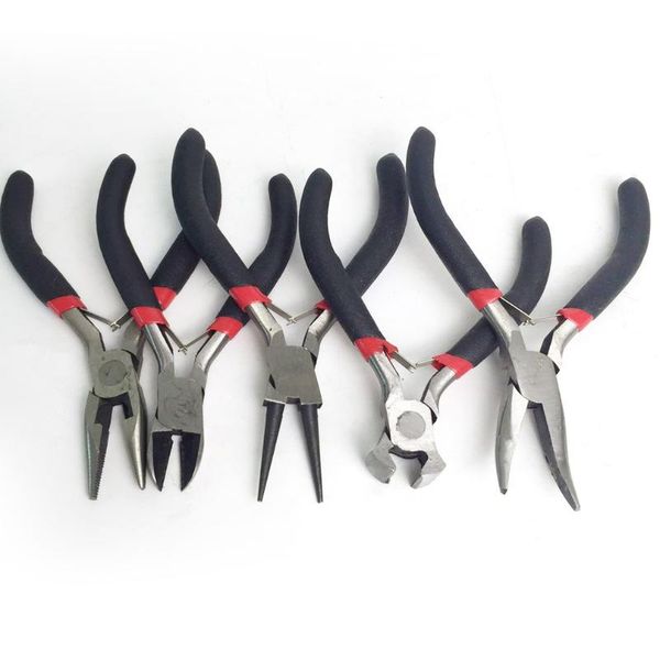 professional hand tool sets 5pcs mini diy jewelry making pliers set carbon steel & pvc beading wire wrapping round long bent plier cutter ki
professional hand tool sets 5pcs mini diy jewelry making pliers set carbon steel & pvc beading wire wrapping round long bent plier cutter ki