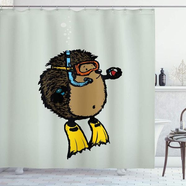 shower curtains baby blue animal curtain cartoon scuba diver hedgehog illustration funny sea life themed bath 
shower curtains baby blue animal curtain cartoon scuba diver hedgehog illustration funny sea life themed bath