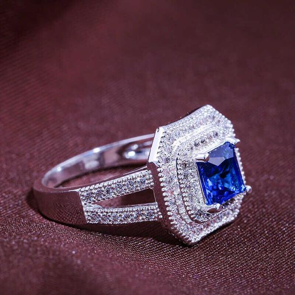 cluster rings 2021 women's fashion ring luxury silver blue jewelry engagement wedding size 6-10, Golden;silver
cluster rings 2021 women's fashion ring luxury silver blue jewelry engagement wedding size 6-10, Golden;silver