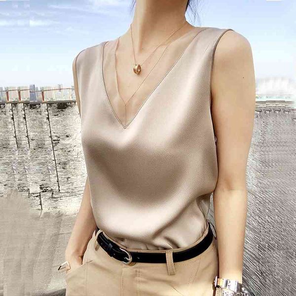 women's tanks & camis elegant blouse solid v-neck white satin silk shirt plus size vintage clothing chiffon tunic for women s
women's tanks & camis elegant blouse solid v-neck white satin silk shirt plus size vintage clothing chiffon tunic for women s