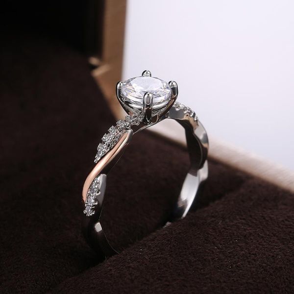 wedding rings caoshi fashion solitaire round engagement ring for women two tone intersect design delicate finger jewelry gifts daily wearabl, Slivery;golden
wedding rings caoshi fashion solitaire round engagement ring for women two tone intersect design delicate finger jewelry gifts daily wearabl, Slivery;golden