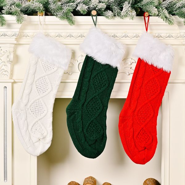 christmas stockings 55cm large size cable knitted stocking gifts & decorations for family holiday xmas party ivory white red 1221609
christmas stockings 55cm large size cable knitted stocking gifts & decorations for family holiday xmas party ivory white red 1221609