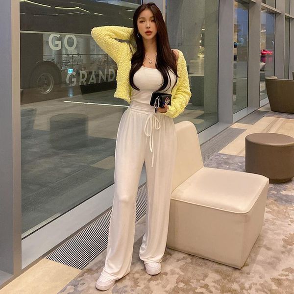 women's pants & capris straight large size casual solid wide leg trousers streetwear suit full-length selling chic loose high quality, Black;white
women's pants & capris straight large size casual solid wide leg trousers streetwear suit full-length selling chic loose high quality, Black;white