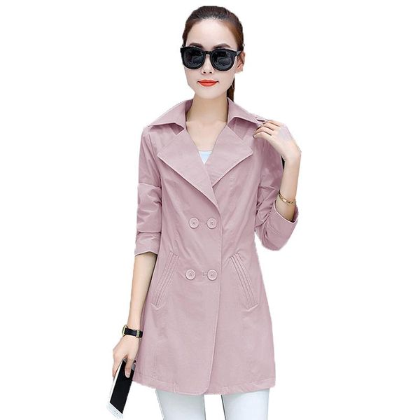 women's trench coats 2021 spring autumn coat mid-length double breasted suit collar 3/4 sleeve solid color casual outerwear, Tan;black
women's trench coats 2021 spring autumn coat mid-length double breasted suit collar 3/4 sleeve solid color casual outerwear, Tan;black