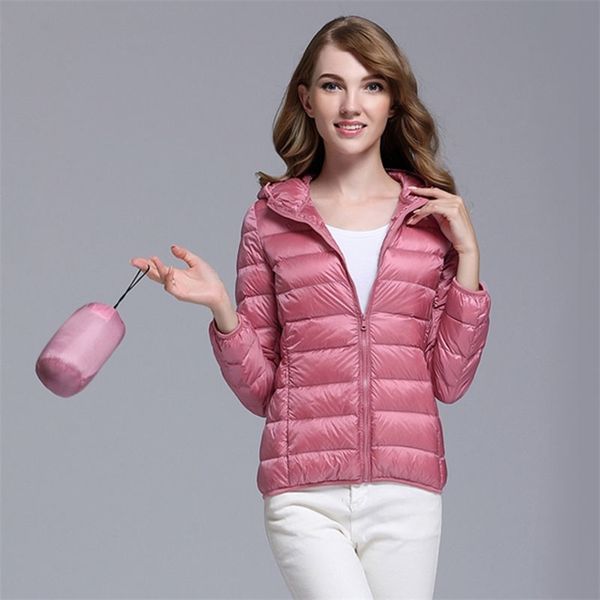 white duck down jacket women 8x solid ultralight thin stand collar hooded fashion slim autumn and winter casual basic portabcoat 211018, Black
white duck down jacket women 8x solid ultralight thin stand collar hooded fashion slim autumn and winter casual basic portabcoat 211018, Black