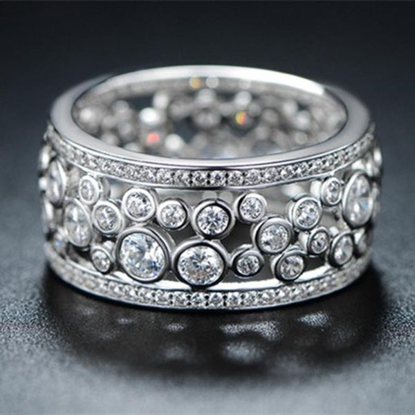 wedding rings huitan gorgeous women bridal ring ethnic style micro paved cz stone hollow design birthday gift for mother/grandmother, Slivery;golden
wedding rings huitan gorgeous women bridal ring ethnic style micro paved cz stone hollow design birthday gift for mother/grandmother, Slivery;golden