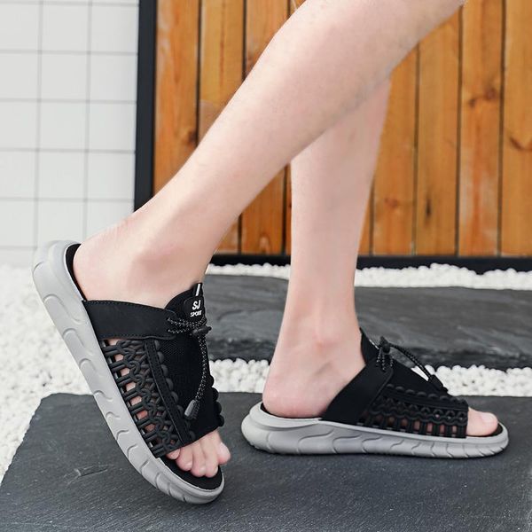 slippers black mesh weave men slides casual unique mens summer indoor beach outdoor flat sandals non-slip
slippers black mesh weave men slides casual unique mens summer indoor beach outdoor flat sandals non-slip