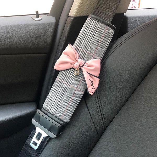 safety belts & accessories 1pc diamond bowknot universal car seat belt cover plaid fabric shoulder pad styling seatbelts protective
safety belts & accessories 1pc diamond bowknot universal car seat belt cover plaid fabric shoulder pad styling seatbelts protective