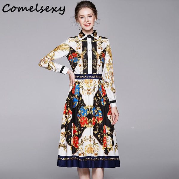 casual dresses autumn dress 2021 women runway designers long sleeve turn down collar beading vintage print aline, Black;gray
casual dresses autumn dress 2021 women runway designers long sleeve turn down collar beading vintage print aline, Black;gray