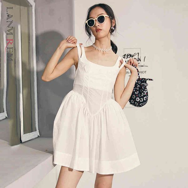 summer white dress for women square neck sleeveless high waist casual female cute streetwear sling dresses 2d1401 210507, Black;gray
summer white dress for women square neck sleeveless high waist casual female cute streetwear sling dresses 2d1401 210507, Black;gray