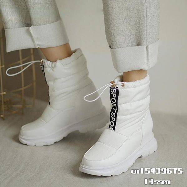 boots winter white women fashion platform ankle elastic band combat snow shoes woman warm plush 2021 boot, Black
boots winter white women fashion platform ankle elastic band combat snow shoes woman warm plush 2021 boot, Black