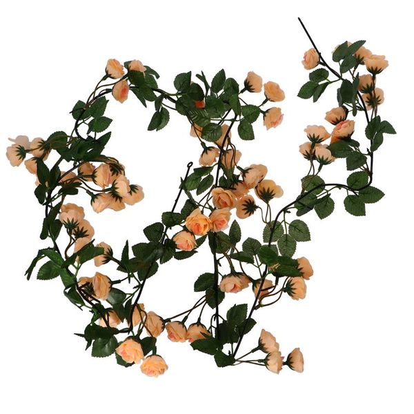decorative flowers & wreaths 1pc 1.8m simulated rose vine flower plant with 69 forks artificial for decoration (champagne)
decorative flowers & wreaths 1pc 1.8m simulated rose vine flower plant with 69 forks artificial for decoration (champagne)
