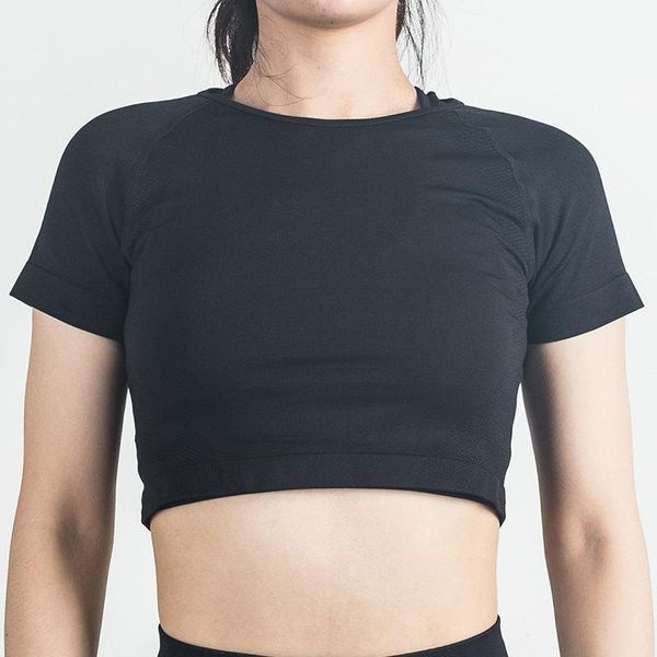 workout short sleeve body shaping expose navel gym shirt women blouse fitness running yoga sports activewear for outfits, White;red
workout short sleeve body shaping expose navel gym shirt women blouse fitness running yoga sports activewear for outfits, White;red