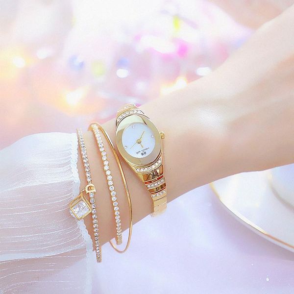wristwatches 2022 ladies wrist watches diamond women's gold bracelet female wristwatch stainless steel relogio feminino, Slivery;brown
wristwatches 2022 ladies wrist watches diamond women's gold bracelet female wristwatch stainless steel relogio feminino, Slivery;brown