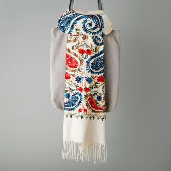 scarves brand designer women embroider cashmere scarf winter warm tassels long size shawl fashion, Blue;gray
scarves brand designer women embroider cashmere scarf winter warm tassels long size shawl fashion, Blue;gray