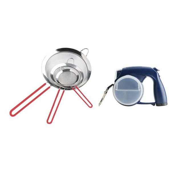 big deal 3 fine mesh stainless steel strainers colander with pet leash dog collars & leashes
big deal 3 fine mesh stainless steel strainers colander with pet leash dog collars & leashes