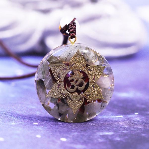 pendant necklaces healing orgonite natural crystal necklace bring lucky energy stone labradorite jewelry fortune amulet for women, Silver
pendant necklaces healing orgonite natural crystal necklace bring lucky energy stone labradorite jewelry fortune amulet for women, Silver