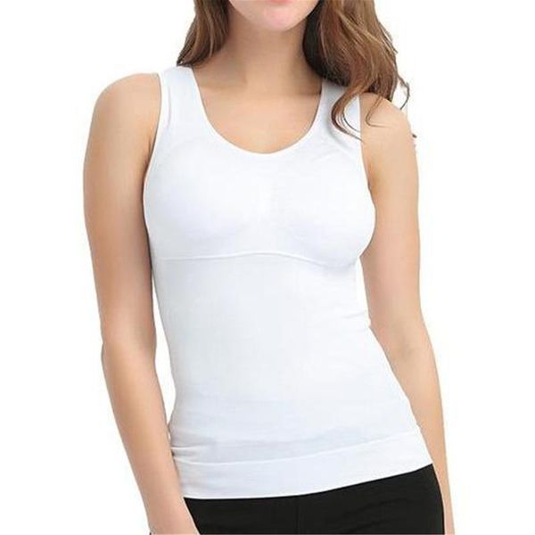 wireless cami tank women slim body shaper lifting bra vest with chest pad@88 women's shapers, Black;white
wireless cami tank women slim body shaper lifting bra vest with chest pad@88 women's shapers, Black;white