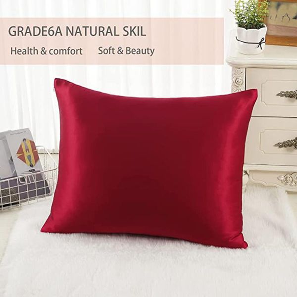 pillow case 100% mulberry silk pillowcase silky delicate skin-friendly pure color moisturizing large single double gift light luxury
pillow case 100% mulberry silk pillowcase silky delicate skin-friendly pure color moisturizing large single double gift light luxury