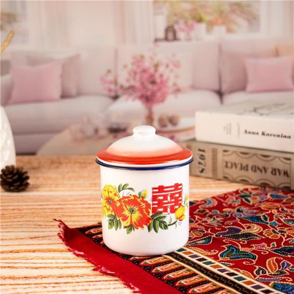 mugs chinese traditional vintage style enamel cup with lid and handgrip high capacity restaurant kitchen drink wedding gift
mugs chinese traditional vintage style enamel cup with lid and handgrip high capacity restaurant kitchen drink wedding gift