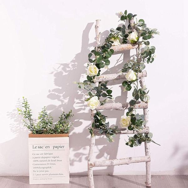 artificial dollar eucalyptus garland with roses faux leaves vine hanging for indoor outdoor wall decor decorative flowers & wreaths
artificial dollar eucalyptus garland with roses faux leaves vine hanging for indoor outdoor wall decor decorative flowers & wreaths