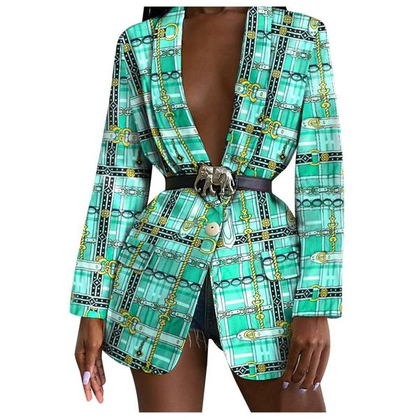 women's jackets women fashion long sleeve temperament professional slim suit jacket vintage plaid print trench coat #8, Black;brown
women's jackets women fashion long sleeve temperament professional slim suit jacket vintage plaid print trench coat #8, Black;brown