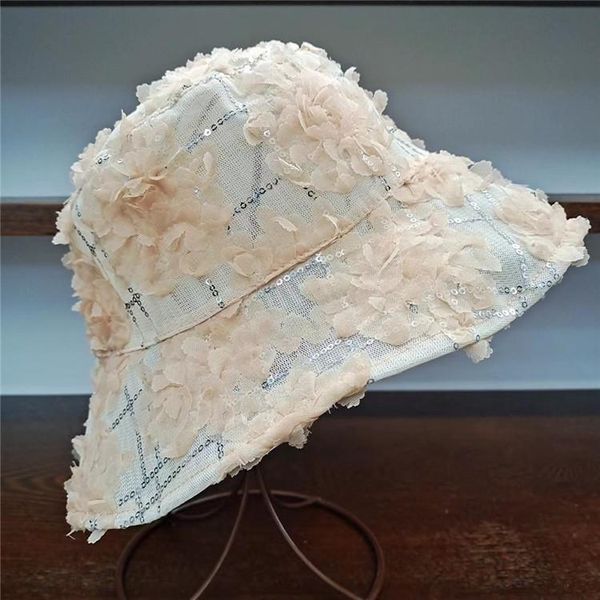 202104-yy summer spring light fairy sequins petals leisure lady bucket cap women fishermen hat wide brim hats, Blue;gray
202104-yy summer spring light fairy sequins petals leisure lady bucket cap women fishermen hat wide brim hats, Blue;gray