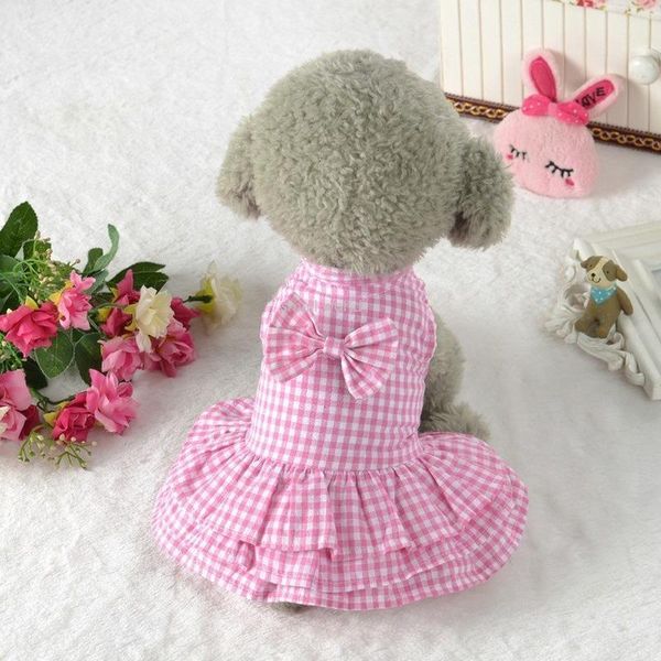 dog apparel summer pet clothes spring skirt christmas
