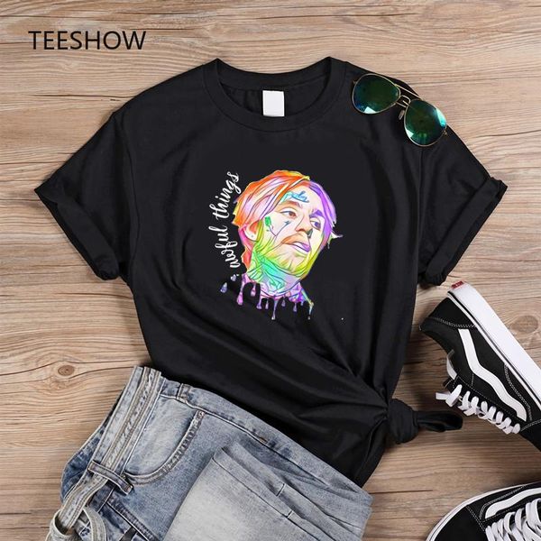 women's t-shirt hip women lil peep tshirt fashion short sleeved streetwear print casual harajuku tee shirt drop, White
women's t-shirt hip women lil peep tshirt fashion short sleeved streetwear print casual harajuku tee shirt drop, White