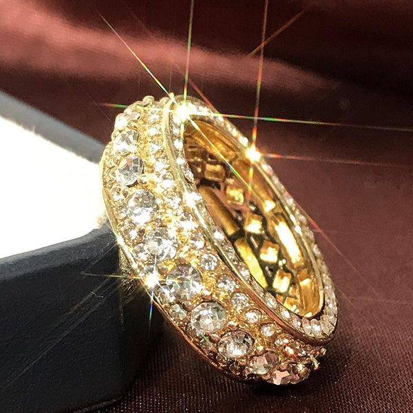 wedding rings band 5 rows zircon fashion gold cubic zirconia cz for women engagement fine jewelry party charm accessories, Slivery;golden
wedding rings band 5 rows zircon fashion gold cubic zirconia cz for women engagement fine jewelry party charm accessories, Slivery;golden