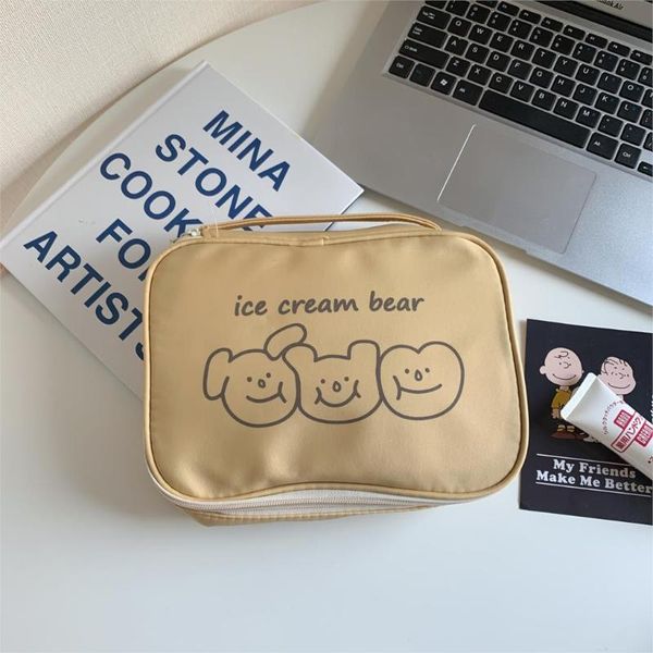 storage bags cosmetic bag simple korean cute three little bears organizer travel portable packaging female wardrobe home wash
storage bags cosmetic bag simple korean cute three little bears organizer travel portable packaging female wardrobe home wash