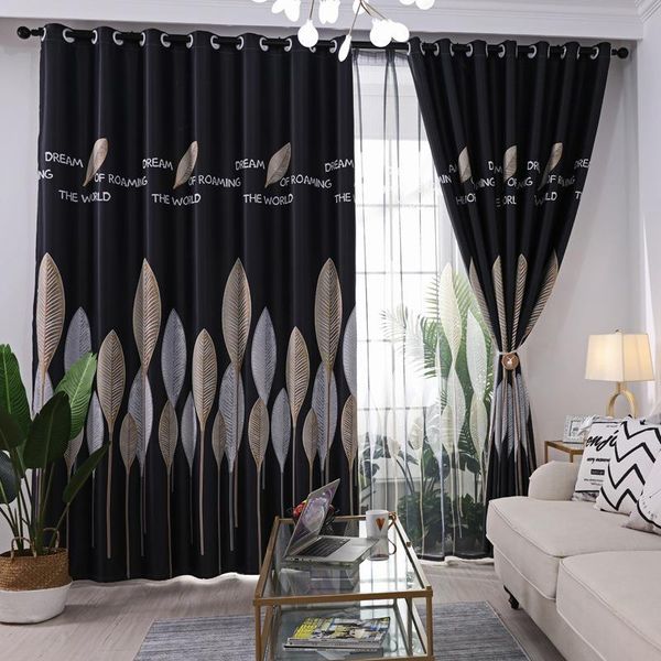 curtain & drapes modern simple ins leaf print shade curtains for living dining room bedroom.
curtain & drapes modern simple ins leaf print shade curtains for living dining room bedroom.