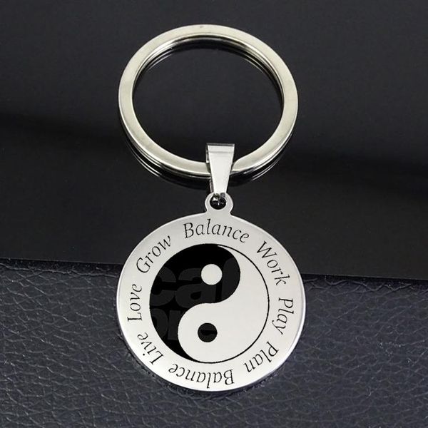 keychains drop yin yang keychain 2021 "work play plan balance live love grow balance" letter disc charm keyring jewelry yp6975, Silver
keychains drop yin yang keychain 2021 "work play plan balance live love grow balance" letter disc charm keyring jewelry yp6975, Silver