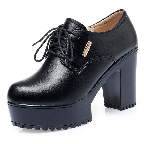 dress shoes genuine leather women's 2021 autumn lace-up deep-mouth high heels comfortable office black ladies
dress shoes genuine leather women's 2021 autumn lace-up deep-mouth high heels comfortable office black ladies