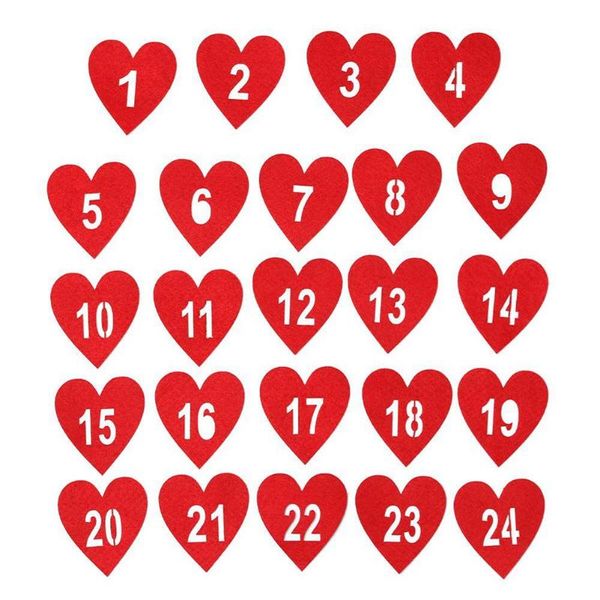 wall stickers christmas advent calendar self adhesive 24 number countdown felt sticker with heart shape elk tree
wall stickers christmas advent calendar self adhesive 24 number countdown felt sticker with heart shape elk tree
