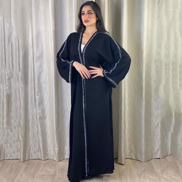 ethnic clothing md muslim women open abaya kimono beads cardigan dubai turkish kaftan islamic long sleeve plus size boubou prayer dress, Red
ethnic clothing md muslim women open abaya kimono beads cardigan dubai turkish kaftan islamic long sleeve plus size boubou prayer dress, Red