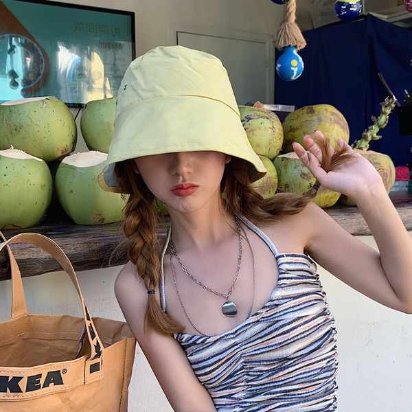 double sided fisherman's hat women's summer thin breathable big brim sunscreen hat big head girth fisherman's hat spring, Blue;gray
double sided fisherman's hat women's summer thin breathable big brim sunscreen hat big head girth fisherman's hat spring, Blue;gray