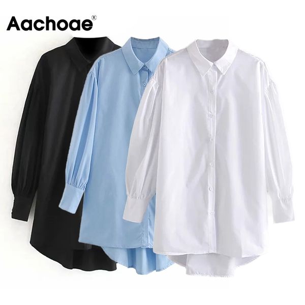 aachoae solid oversized blouse women lantern sleeve chic lady shirt irregular hem loose tunic autumn spring blusas mujer 210413, White
aachoae solid oversized blouse women lantern sleeve chic lady shirt irregular hem loose tunic autumn spring blusas mujer 210413, White