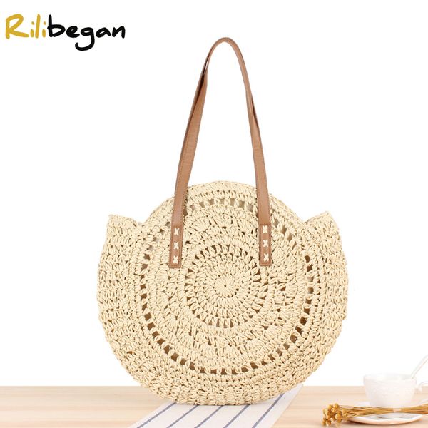 women summer round beach rattan handmade straw crossbody totes message shoulder bags
women summer round beach rattan handmade straw crossbody totes message shoulder bags