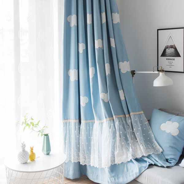 curtain & drapes ins style blue sky and white cloud velvet patch embroidered cloth boy girl children's room warm cotton-like
curtain & drapes ins style blue sky and white cloud velvet patch embroidered cloth boy girl children's room warm cotton-like