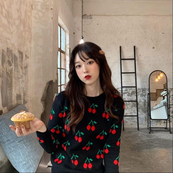 autumn winter women sweater casual ladies vintage pullover long sleeve female knitted jumper drop, White;black
autumn winter women sweater casual ladies vintage pullover long sleeve female knitted jumper drop, White;black