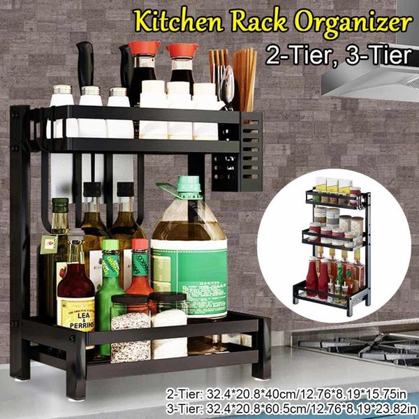 hooks & rails 2/3 layers kitchen shelf organizer storage holder stainless steel dish rack plate cup drainer drying shelves
hooks & rails 2/3 layers kitchen shelf organizer storage holder stainless steel dish rack plate cup drainer drying shelves