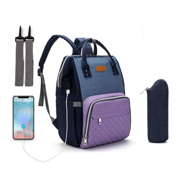 lequeen usb mummy maternity nappy bag brand large capacity baby travel backpack designer nursing for care 211215
lequeen usb mummy maternity nappy bag brand large capacity baby travel backpack designer nursing for care 211215