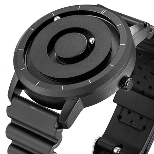 wristwatches creative watch full black magnetic ball dial metal multinational men's fashion rubber casual watches male reloj, Slivery;brown
wristwatches creative watch full black magnetic ball dial metal multinational men's fashion rubber casual watches male reloj, Slivery;brown