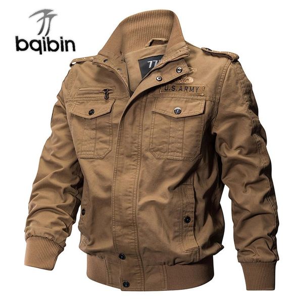 military jacket men big size 6xl bomber autumn winter outwear casual cotton flight jaqueta masculina men's jackets, Black;brown
military jacket men big size 6xl bomber autumn winter outwear casual cotton flight jaqueta masculina men's jackets, Black;brown