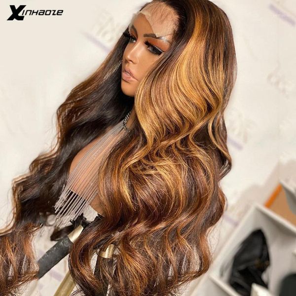 colored ombre body wave brown honey blonde highlight lace front human hair wig for women natural hairline plucked remy brazilian1, Black;brown
colored ombre body wave brown honey blonde highlight lace front human hair wig for women natural hairline plucked remy brazilian1, Black;brown