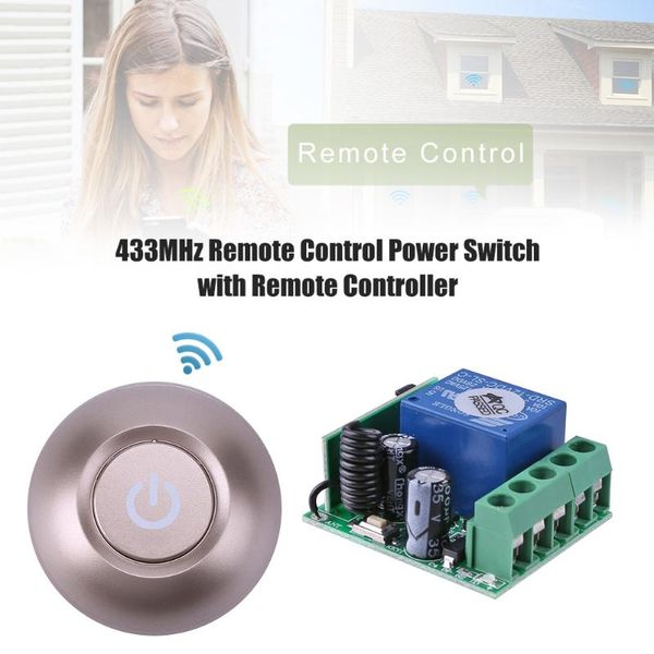 433mhz convenient practical multi-functional durable rf wireless switch 12v 1-ch receiver + self-powered round remote control controlers
433mhz convenient practical multi-functional durable rf wireless switch 12v 1-ch receiver + self-powered round remote control controlers